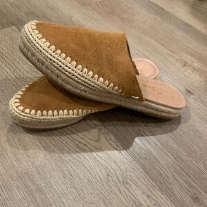 Sam Edelman Suede Espadrille Mules